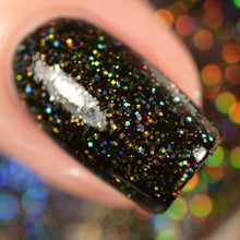 Cupcake Polish Onyx - Black Holographic Indie Nail Polish