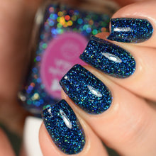 Cupcake Polish Sapphire - Blue Holographic Indie Nail Polish