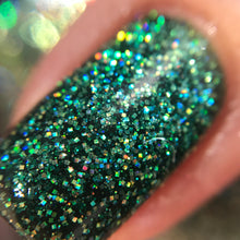 Cupcake Polish Emerald - Green Holographic Indie Nail Polish
