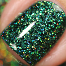 Cupcake Polish Emerald - Green Holographic Indie Nail Polish