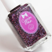 Cupcake Polish Garnet - Burgundy Holographic Indie Nail Polish