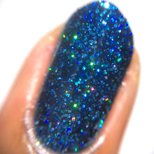 Cupcake Polish Sapphire - Blue Holographic Indie Nail Polish