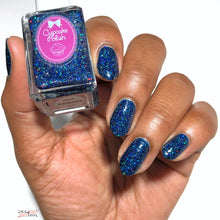 Cupcake Polish Sapphire - Blue Holographic Indie Nail Polish