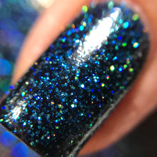 Cupcake Polish Sapphire - Blue Holographic Indie Nail Polish