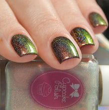 Secret Ingredient - Holographic Topcoat with color shifting Aurora Shimmers