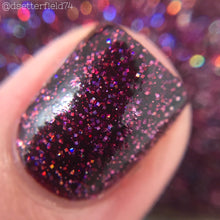 Cupcake Polish Garnet - Burgundy Holographic Indie Nail Polish