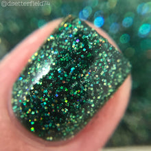 Cupcake Polish Emerald - Green Holographic Indie Nail Polish