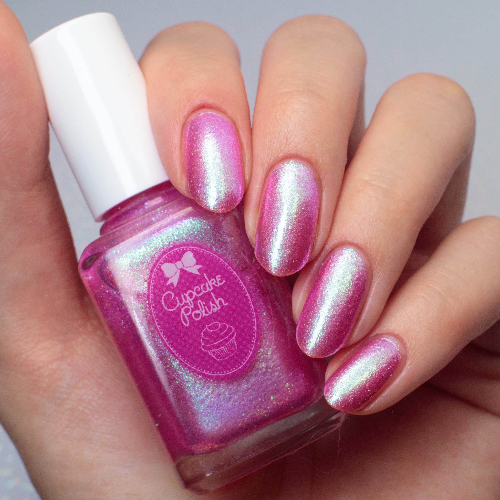 Strawberry Pop - Shimmer Indie Nail Polish by Cupcake Polish
