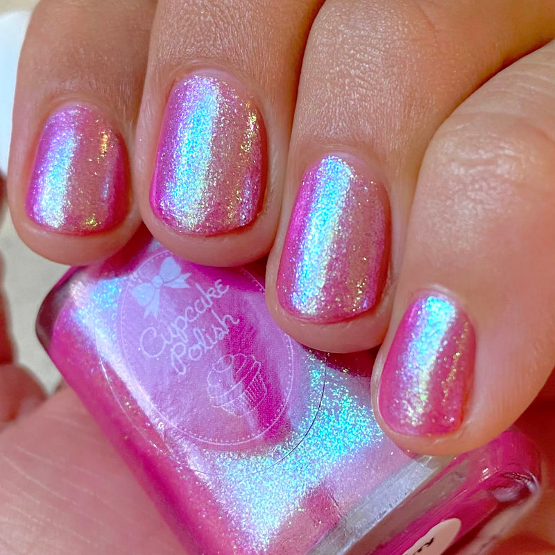 Strawberry Pop - Shimmer Indie Nail Polish by Cupcake Polish