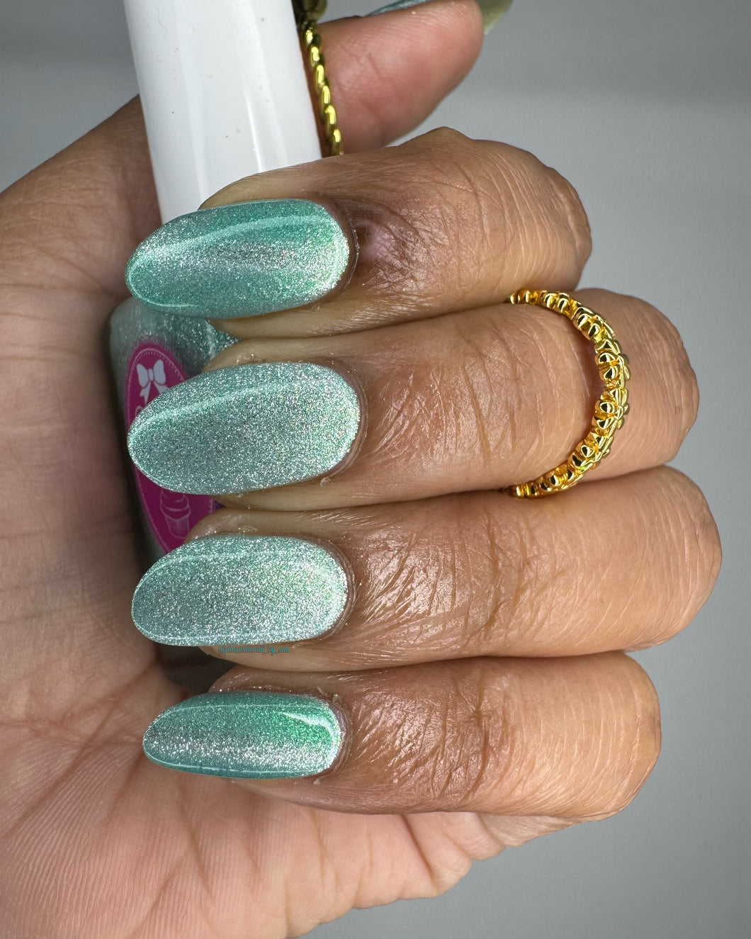 Lift Ticket | Pastel Mint Magnetic Aurora Shimmer Nail Polish Cupcake Polish Lift Ticket | Pastel Mint Magnetic Aurora Shimmer Nail Polish Cupcake Polish