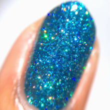 Cupcake Polish Blue Tourmaline - Teal Holographic Indie Nail Polish