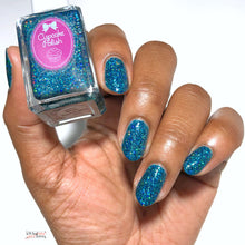 Cupcake Polish Blue Tourmaline - Teal Holographic Indie Nail Polish