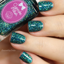 Cupcake Polish Blue Tourmaline - Teal Holographic Indie Nail Polish