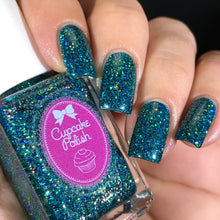 Cupcake Polish Blue Tourmaline - Teal Holographic Indie Nail Polish