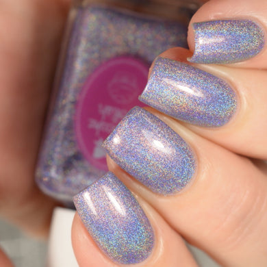 Lavender - purple holographic nail polish by Cupcake Polish