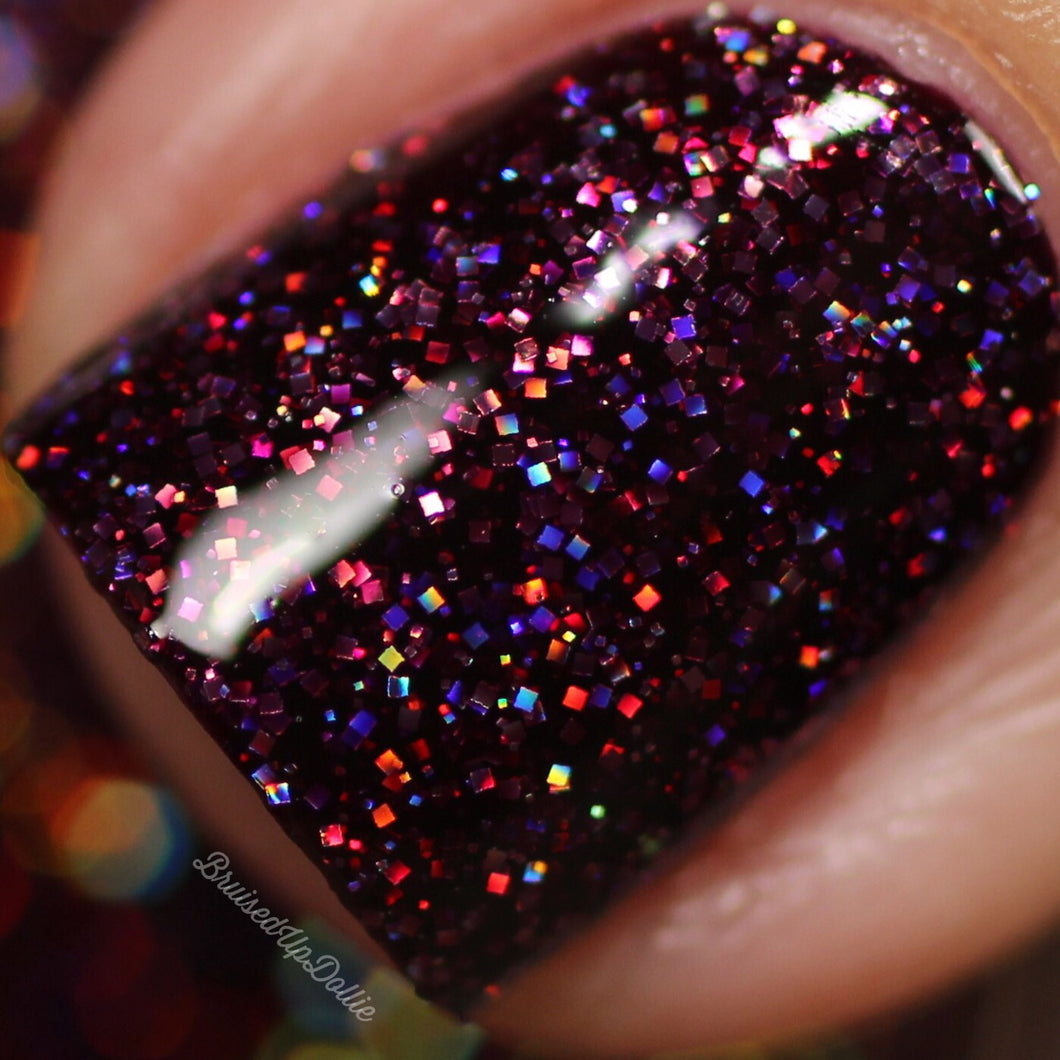 Garnet - Holographic Glitter Indie Nail Polish by Cupcake Polish