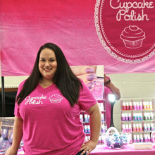 Pink Cupcake Polish V-Neck TShirt