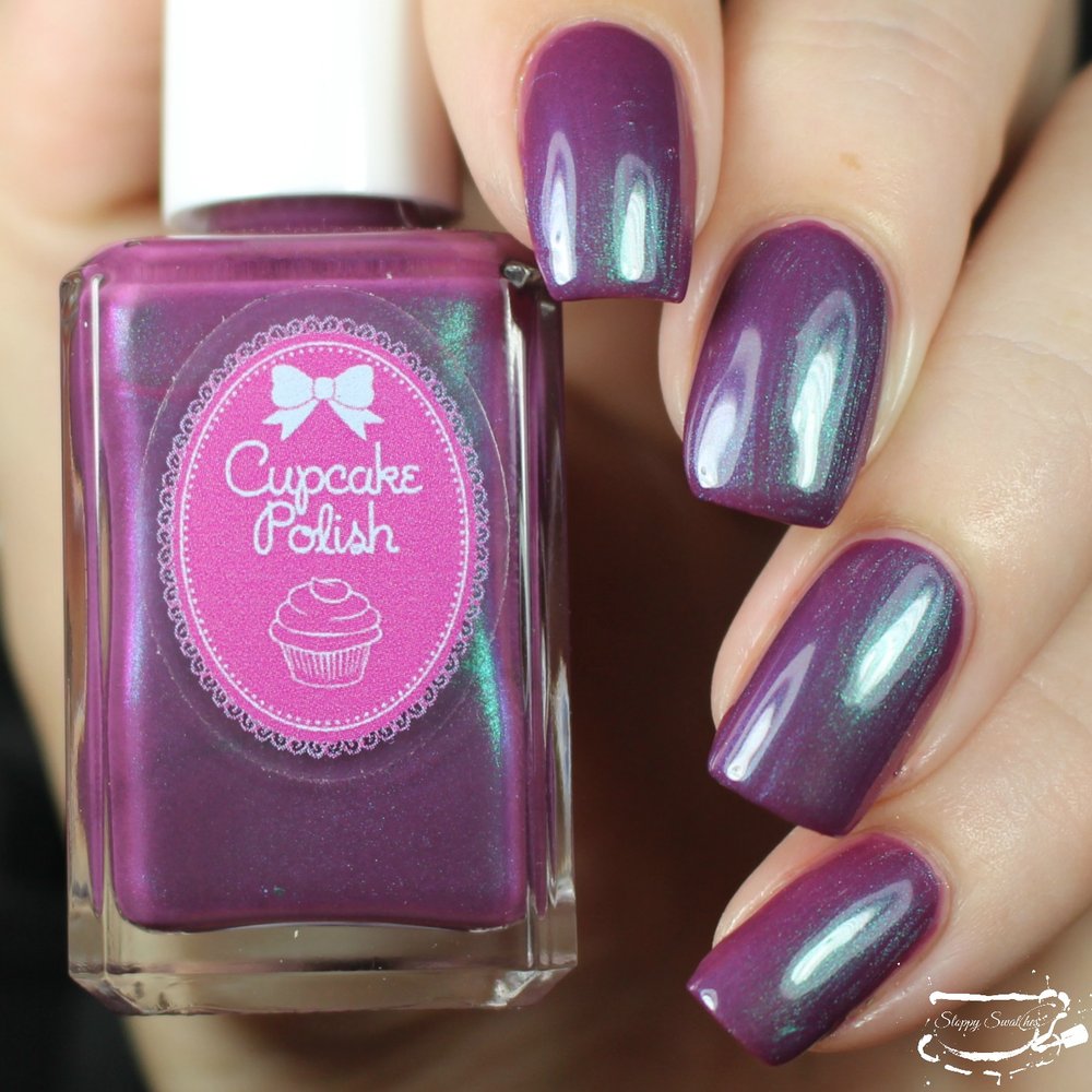 All Tide Up - mauve multichrome indie nail polish