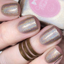 Sandalwood - nude holographic nail polish by Cupcake Polish