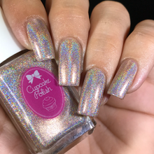 Sandalwood - nude holographic nail polish by Cupcake Polish