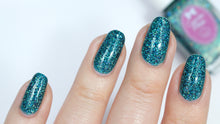 Cupcake Polish Blue Tourmaline - Teal Holographic Indie Nail Polish
