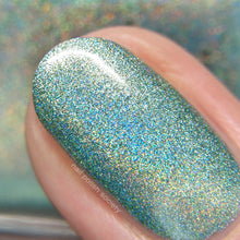 Eucalyptus - mint green holographic nail polish by Cupcake Polish