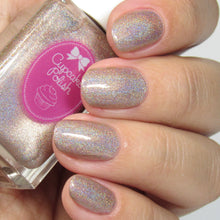 Sandalwood - nude holographic nail polish by Cupcake Polish