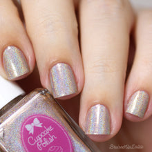 Sandalwood - nude holographic nail polish by Cupcake Polish