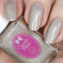 Sandalwood - nude holographic nail polish by Cupcake Polish
