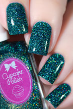 Cupcake Polish Blue Tourmaline - Teal Holographic Indie Nail Polish