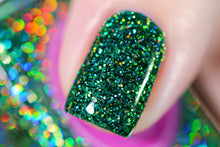 Cupcake Polish Emerald - Green Holographic Indie Nail Polish