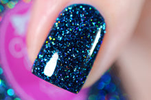Cupcake Polish Sapphire - Blue Holographic Indie Nail Polish