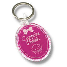 Cupcake Polish logo Keychain
