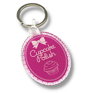 Cupcake Polish logo Charm Bracelet