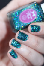 Cupcake Polish Blue Tourmaline - Teal Holographic Indie Nail Polish